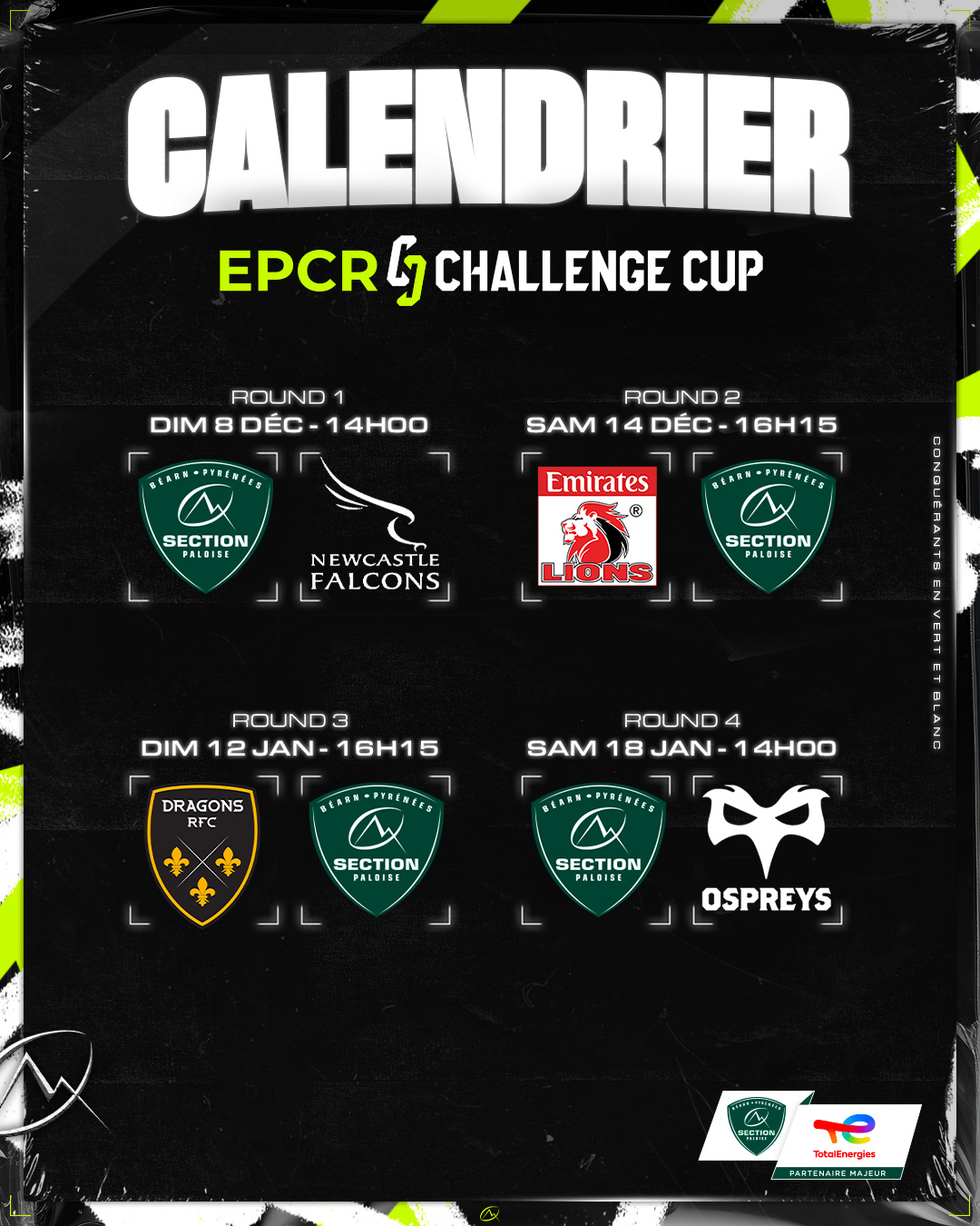 EPCR Calendrier 24 25