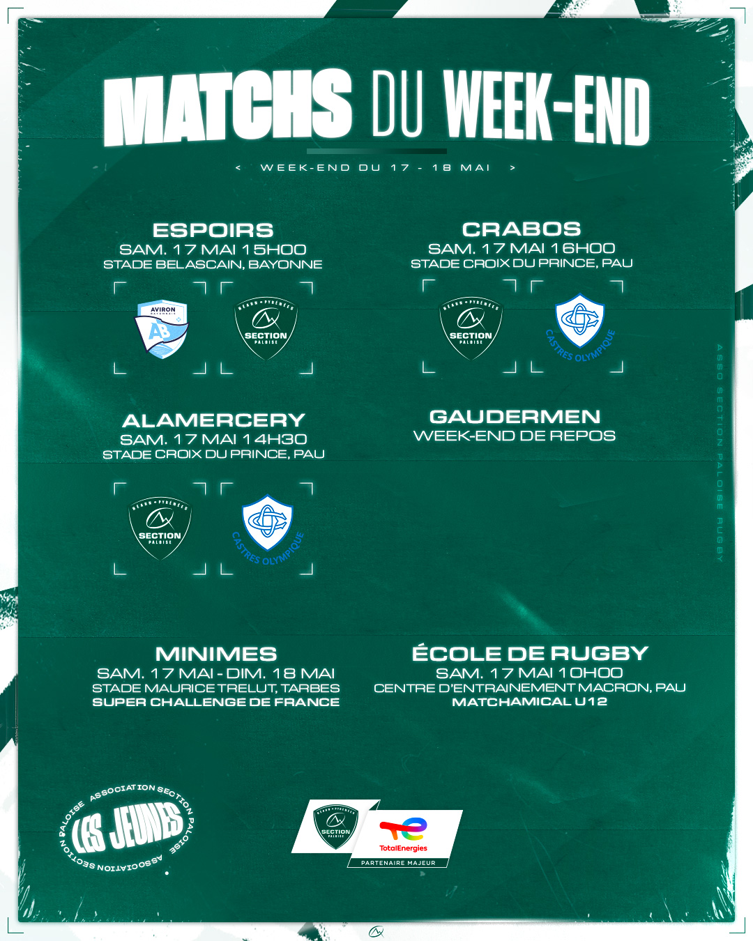 Programme jeunes 17mai
